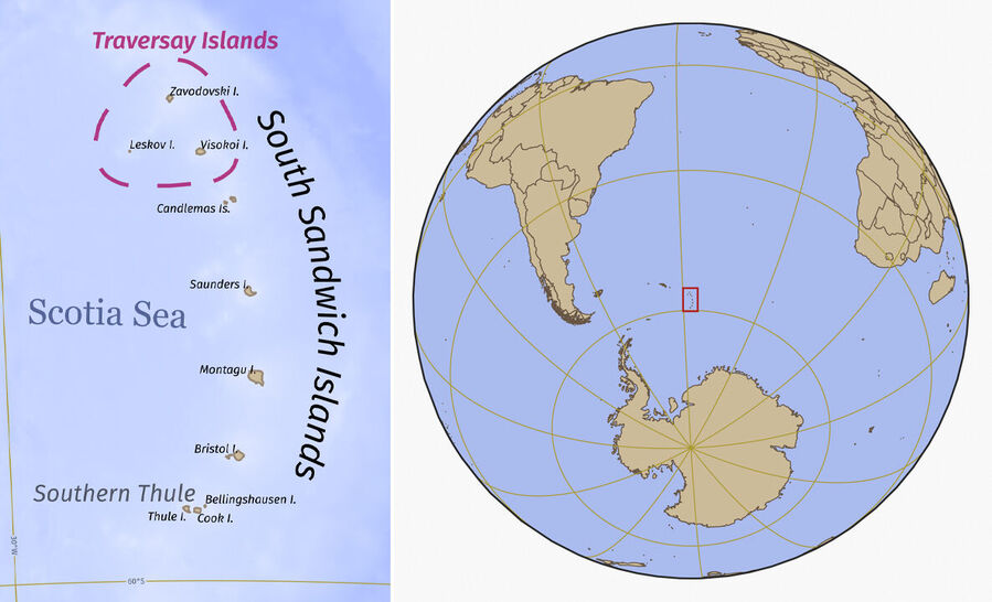 Click to enlarge South Sandwich Islands