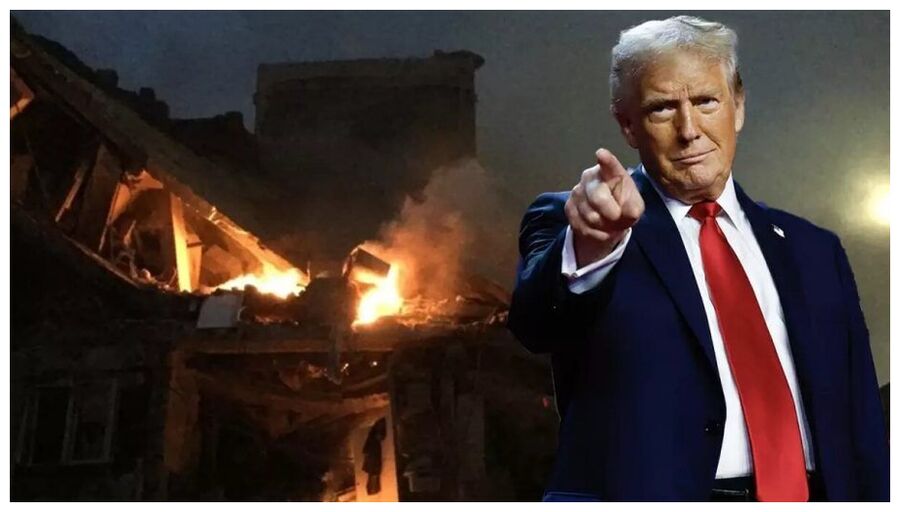 Click to enlarge Trump Burning the House Down