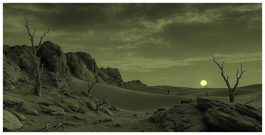 Click to enlarge Desert Landscape