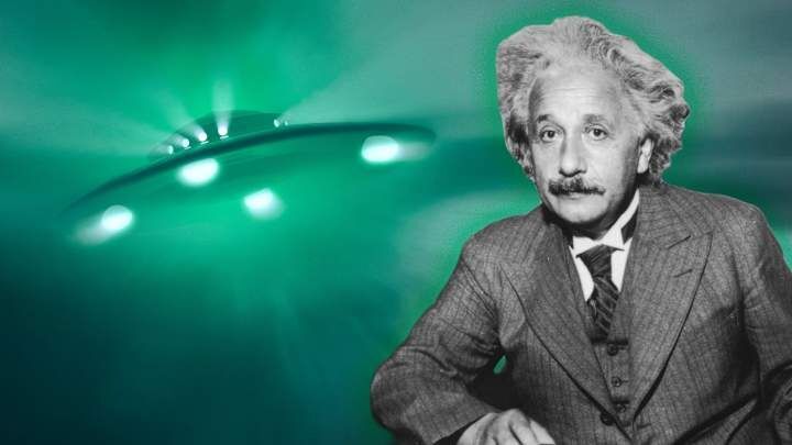 einstein ufo image