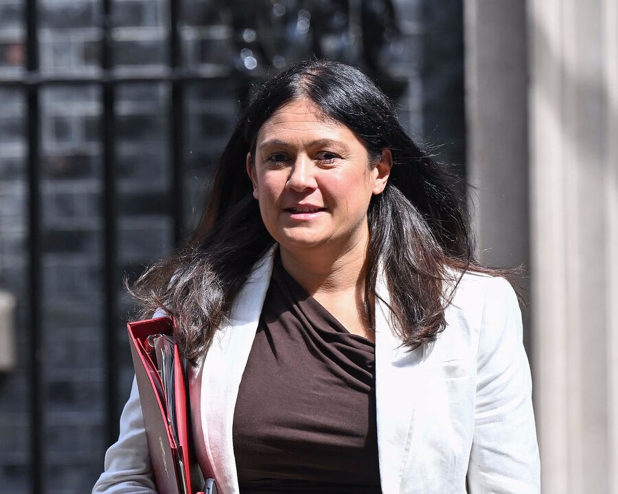 Click to enlarge UK Culture Secretary Lisa Nandy