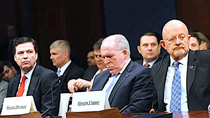 Click to enlarge Comey Brennan Clapper