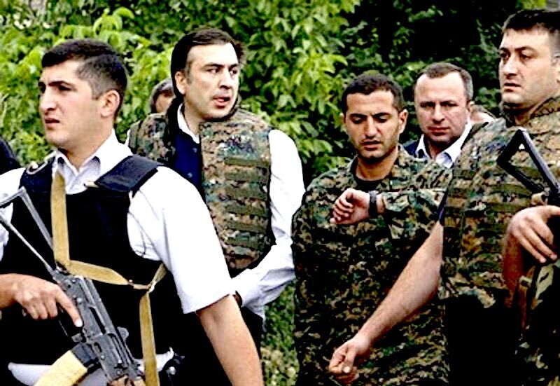 Click to enlarge Saakashvili /Kezerashvili