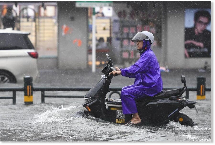 The intensifying rainfall forms part of the broader pattern of extreme weather across China due to the East Asian monsoon, which has caused disruptions in the world’s second-largest economy.