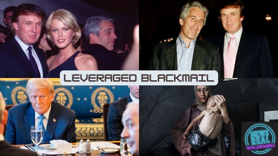 epstein trump israel blackmail genocide newsreal