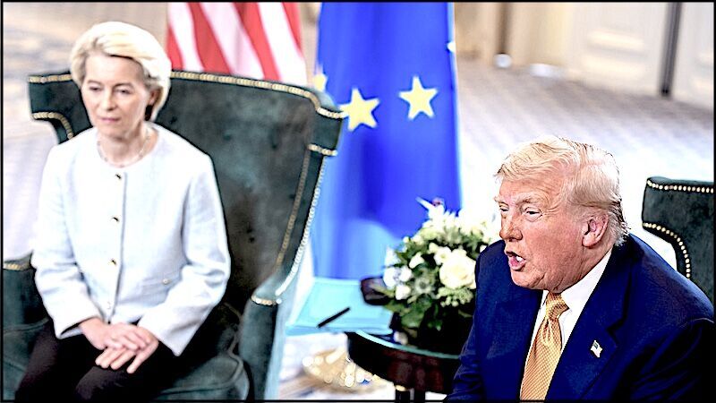 Trump von der Leyen