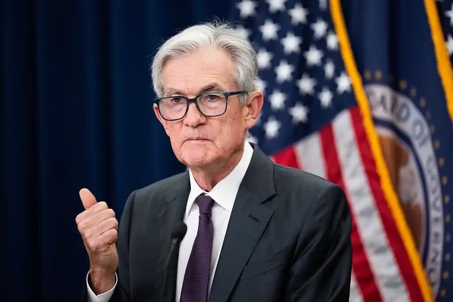 Click to enlarge jerome powell federal reserve