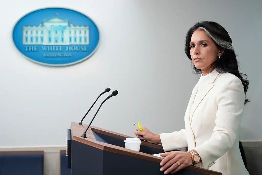 tulsi gabbard press conference white house
