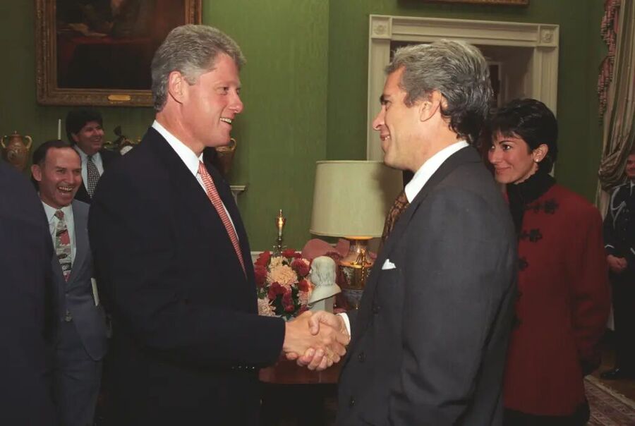 Bill Clinton jeffrey epstein ghislaine maxwell