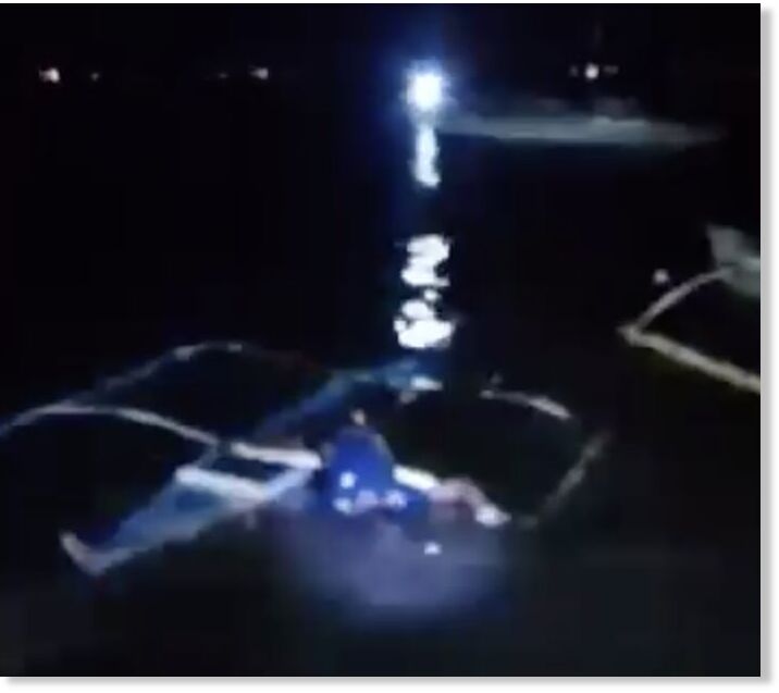 Image from video courtesy of Capt. Jasmine 