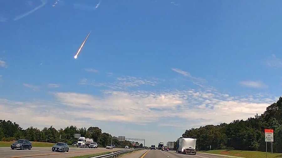 meteorite georgia, south carolina
