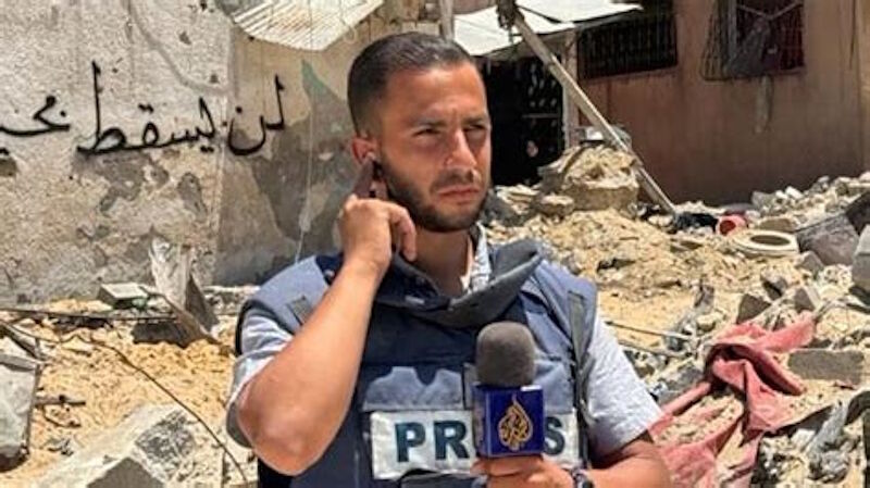 Click to enlarge Anas al-Sharif murder israel gaza IDG