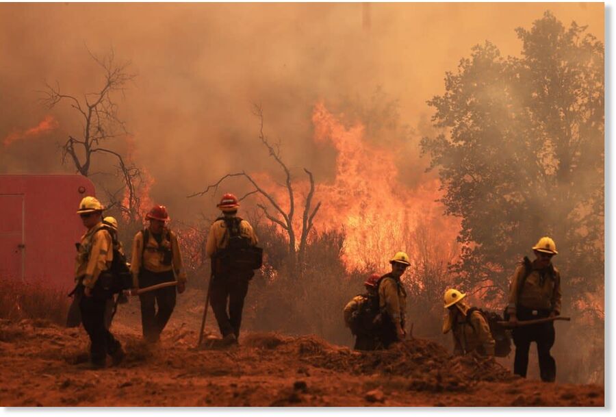 The fire, which started on Aug. 1, has resulted in massive evacuation orders across the state.