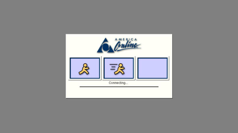 AOL early internet screenshot