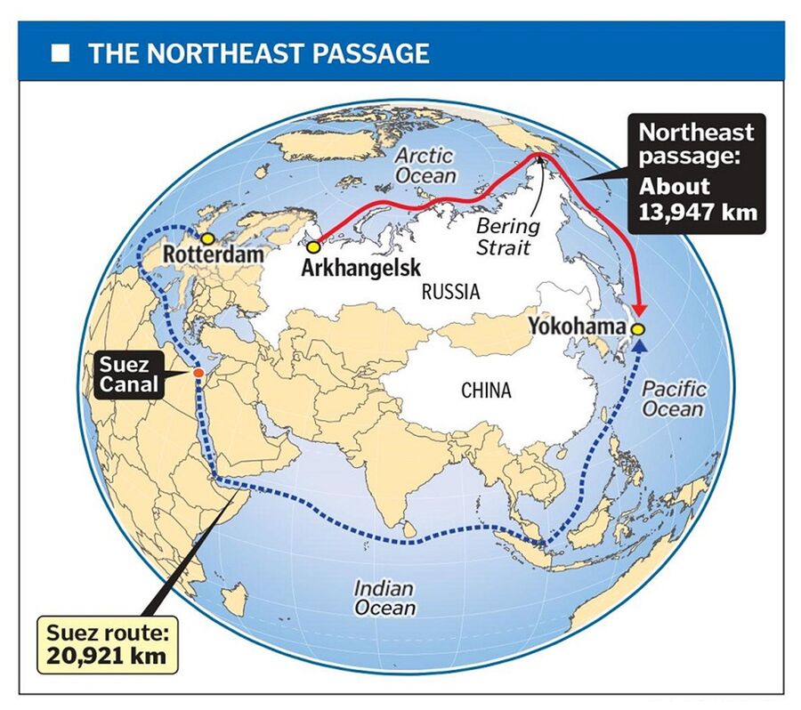 Click to enlarge Northern Sea Route