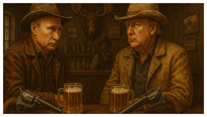 Click to enlarge Putin and Trump