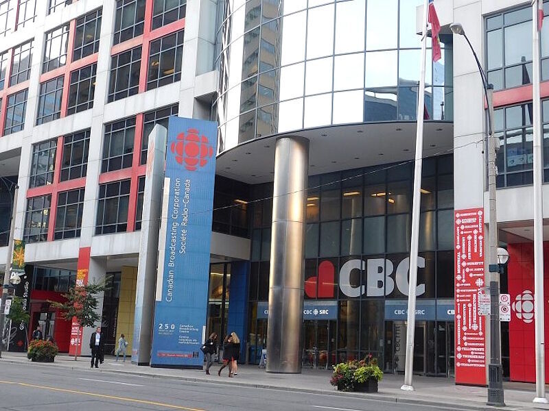 Click to enlarge CBC headquarters canada