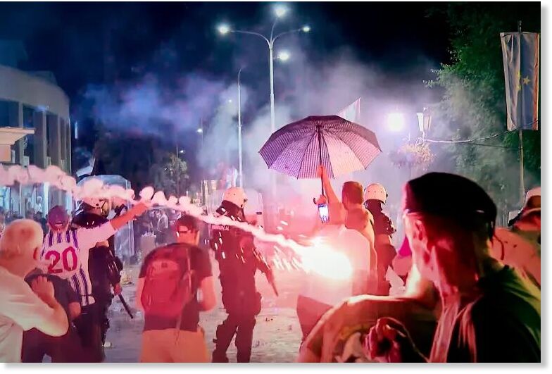 serbia protests