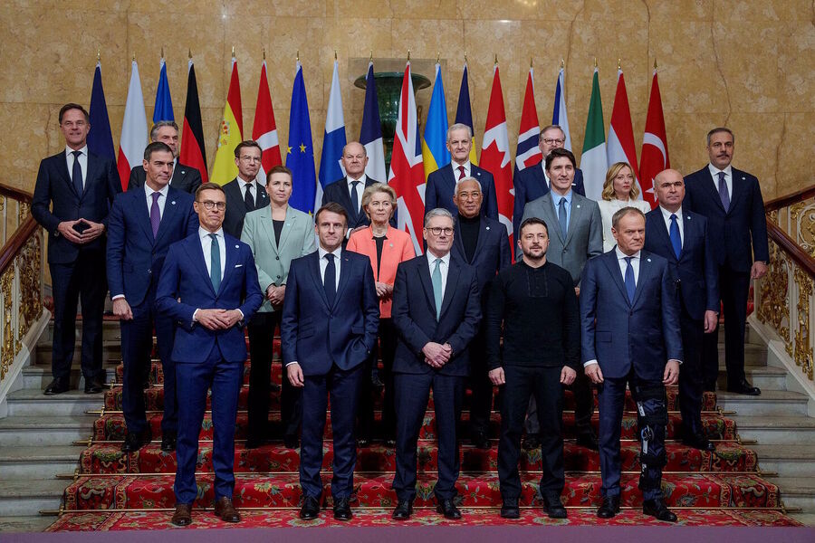 Click to enlarge european union leaders 2025