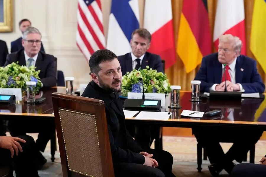 zelensky eu leaders white house peace talks