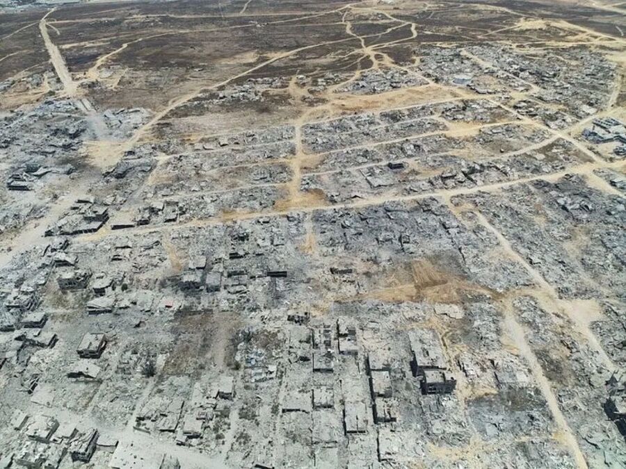Click to enlarge idf gaza destruction beit hanoun