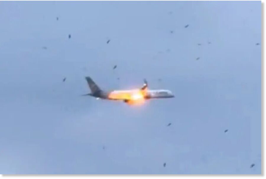 boeing engine fire
