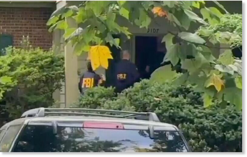 john bolton home raid