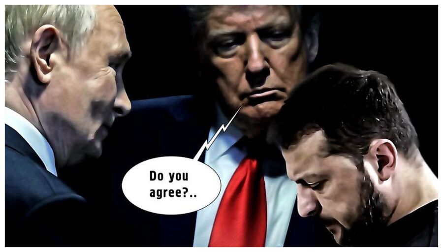 Putin, DJT & Clown