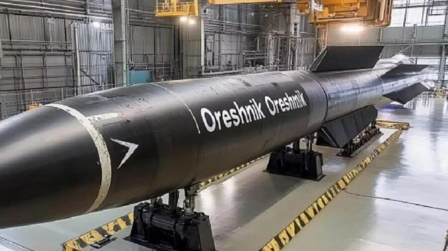 Click to enlarge Oreshnik missile russia