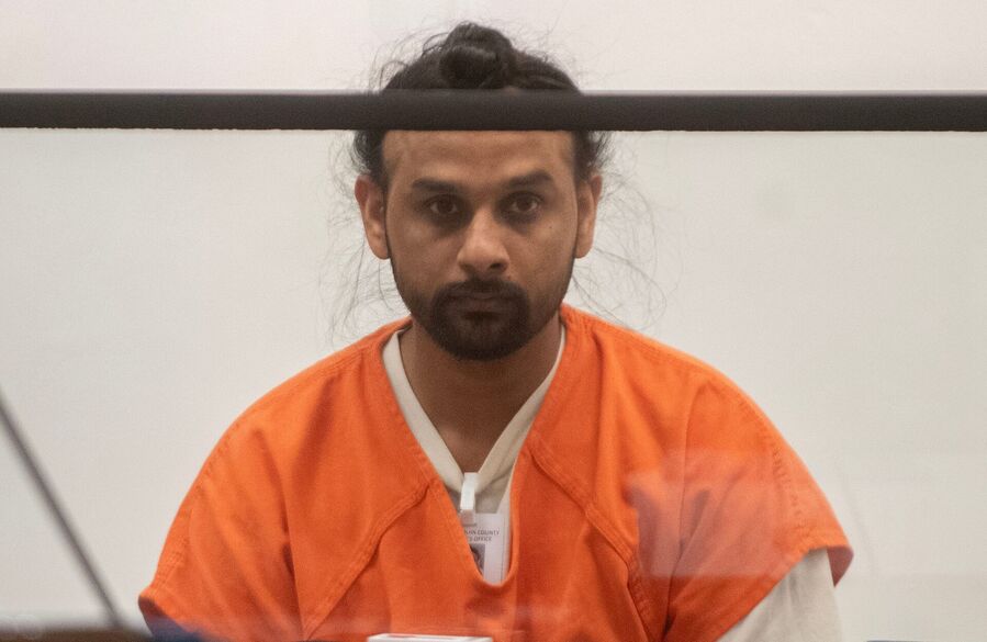 Click to enlarge Illegal migrant Harjinder Singh truck crash illegal turn kill three