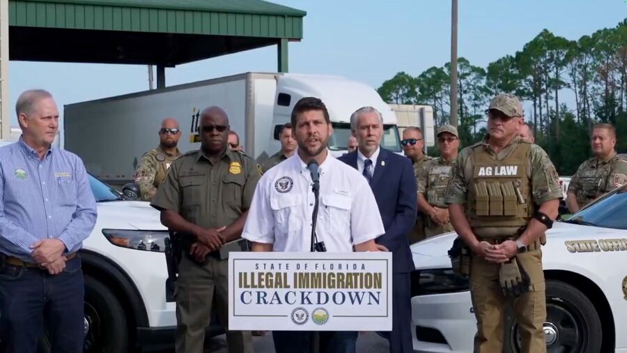 florida truck weigh stations ice check points illegal migrant drivers