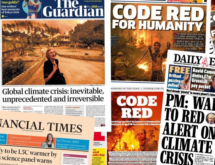 climate crisis code red