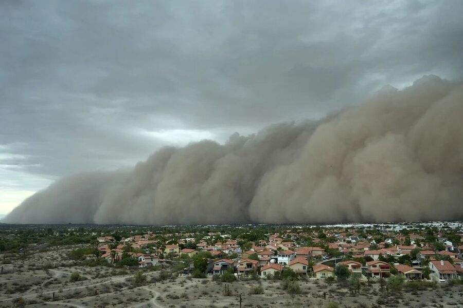 Click to enlarge phoenix dust storm haboob