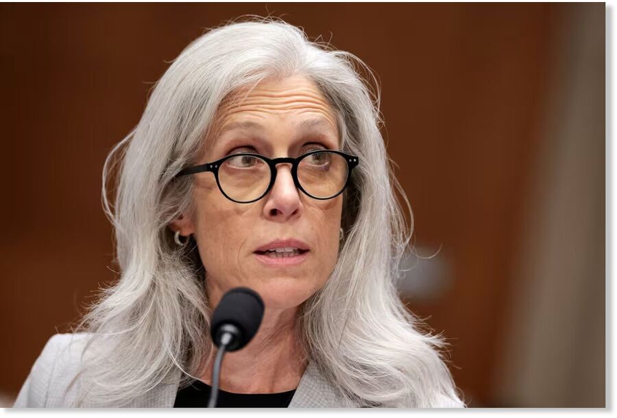 Click to enlarge CDC Director Susan Monarez