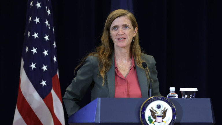 Former US Agency for International Development Administrator Samantha Power