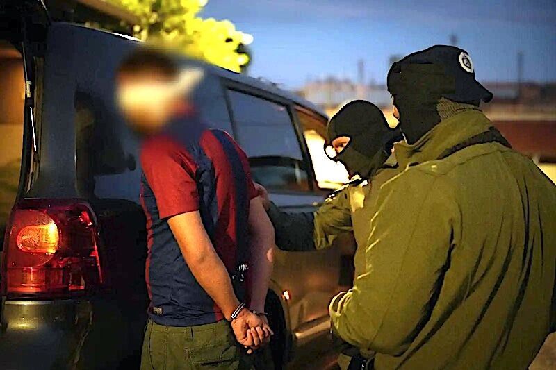 man arrested