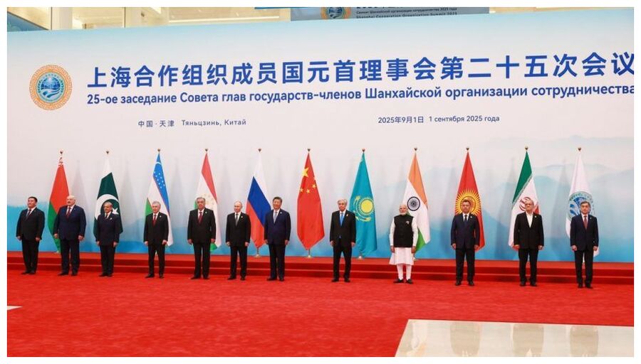 SCO Leaders in Tianjin