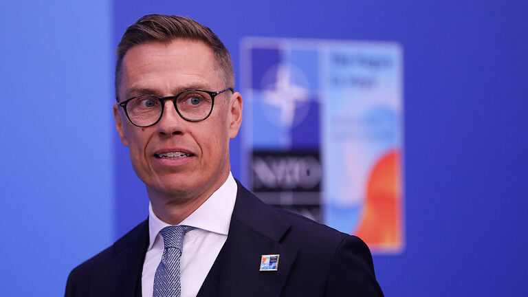 Click to enlarge President of Finland Alexander Stubb