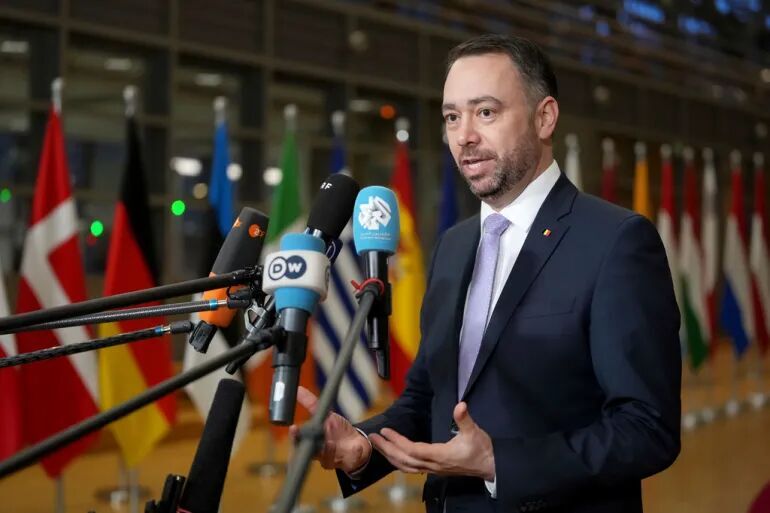 Click to enlarge Maxime Prevot Belgium Foreign Minister