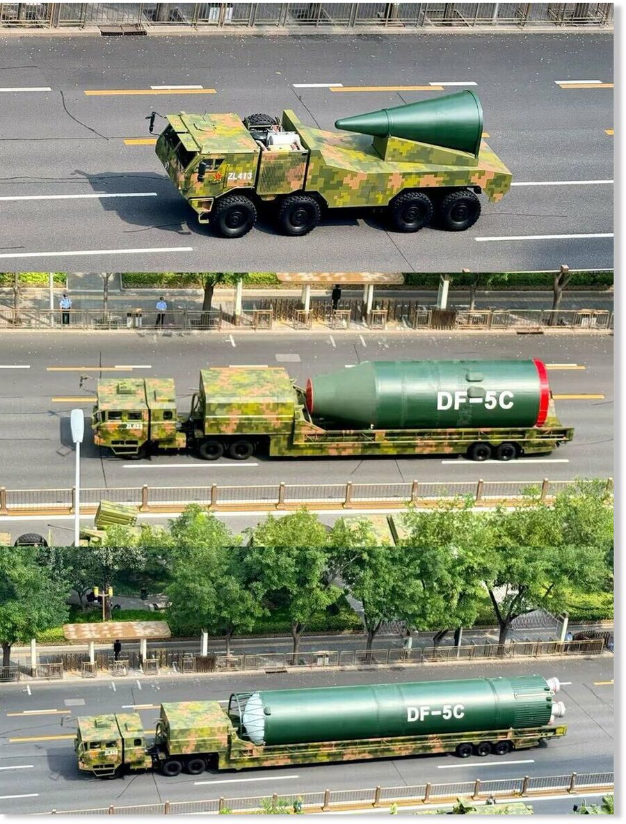 Click to enlarge DF-5C ICBM