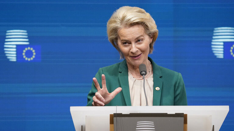 European Commission President Ursula von der Leyen.