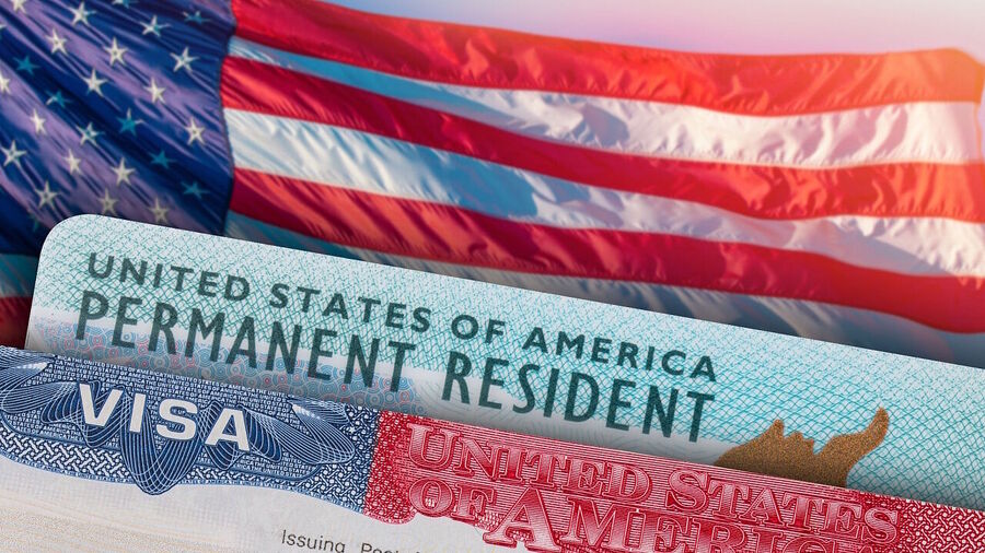 american flag citizenship immigration documents