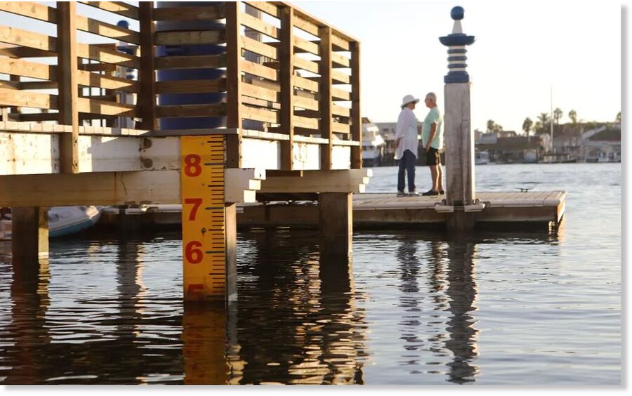 sea level