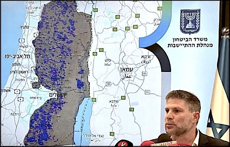 West bank and Smotrich