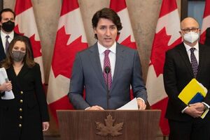Click to enlarge Prime Minister Justin Trudeau