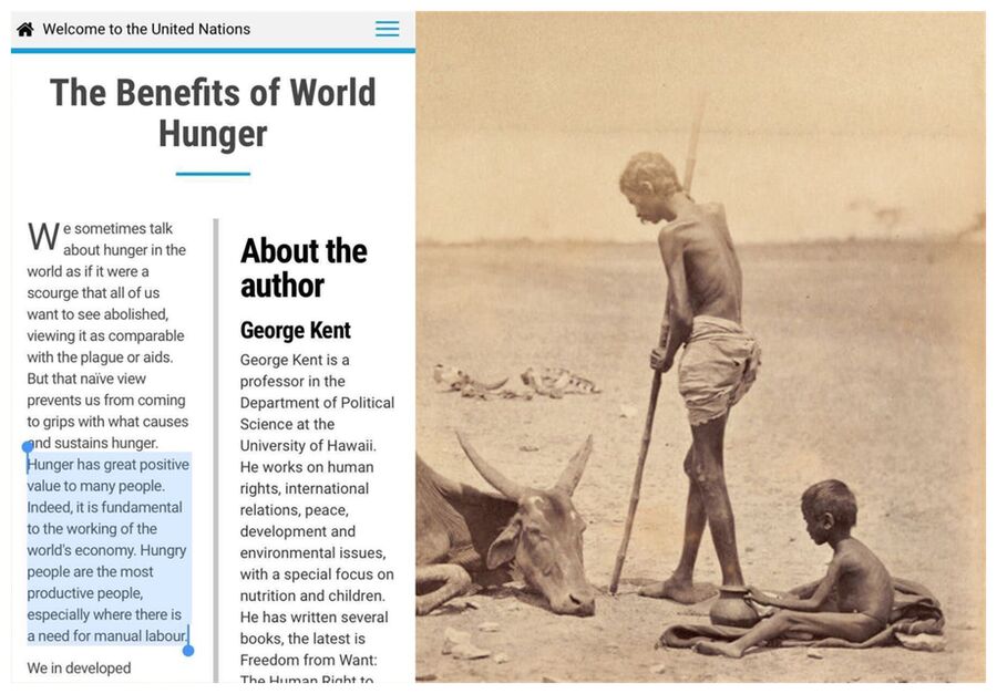 Click to enlarge Beneficial Hunger!