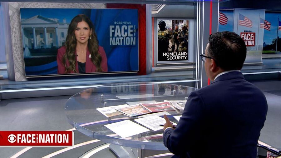 noem cbs deceptive edit interview