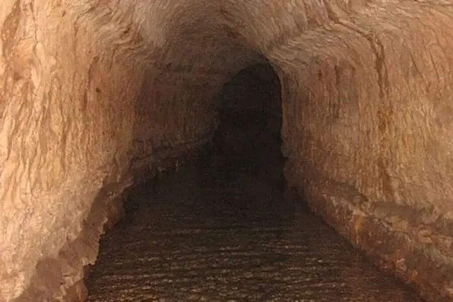 Click to enlarge Roman era Gadara Aqueduct