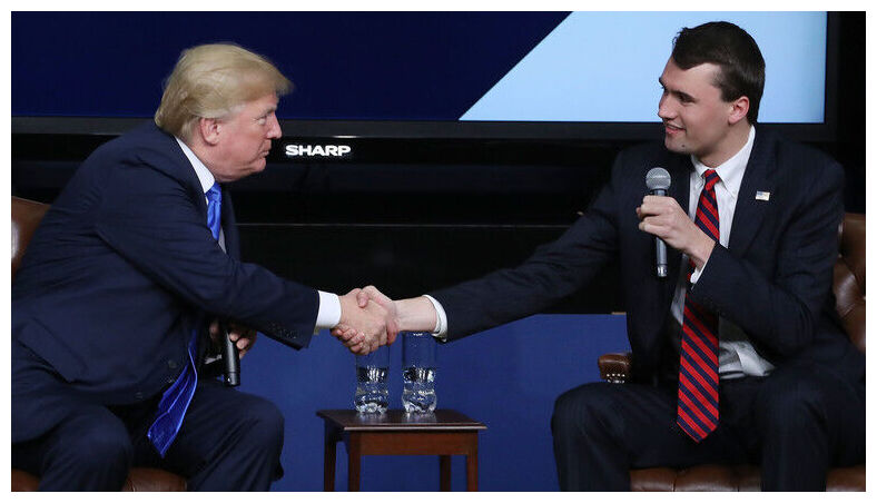 Click to enlarge DJT and Charlie