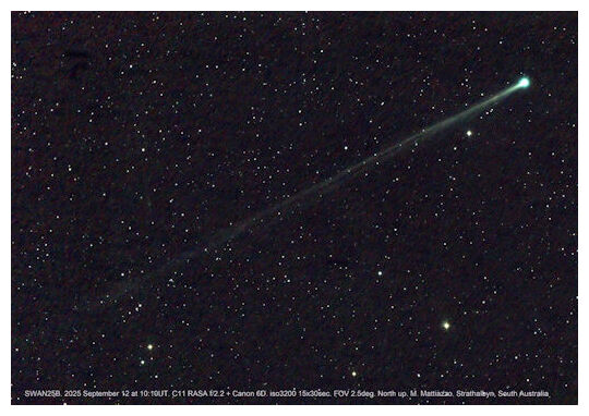 Click to enlarge Comet SWAN25B
